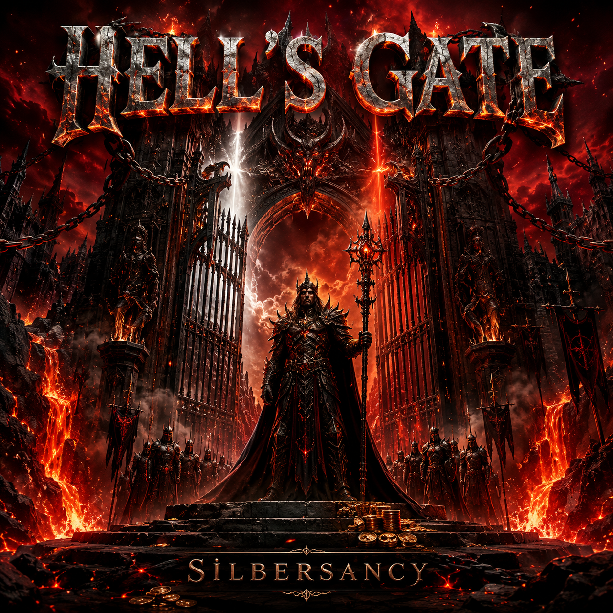 Hell's Gate cover art by Silbersancy